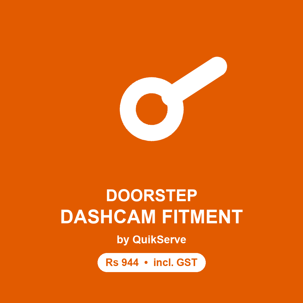 Doorstep Dashcam Fitment by QuikServe