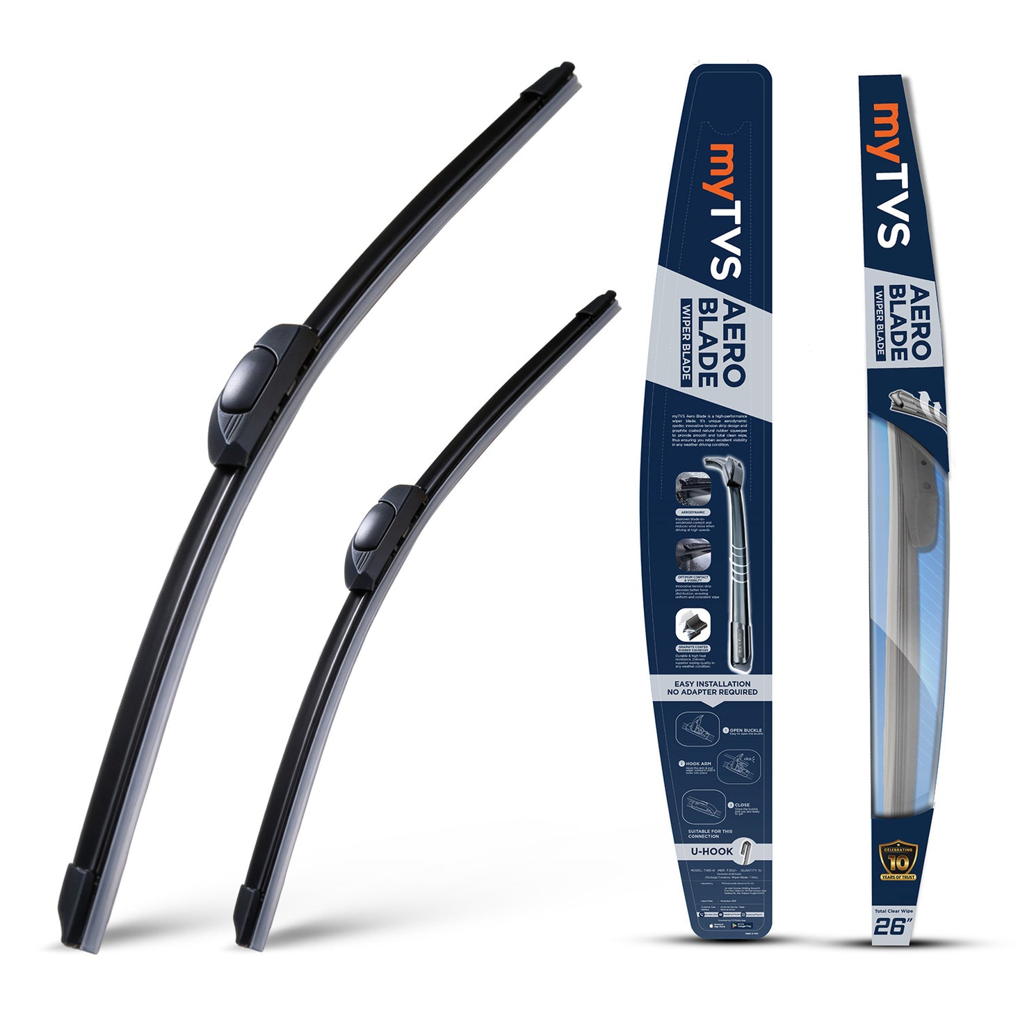 Wiper Blades for Hyundai Accent (22 x 16) — image 3
