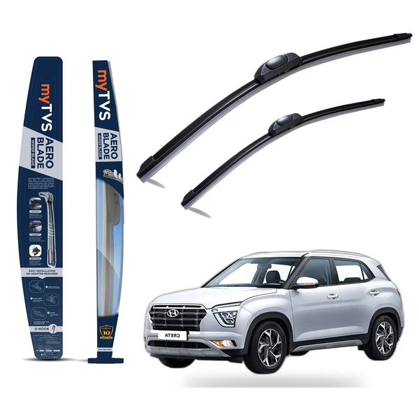 myTVS Frameless Wiper Blades for Hyundai Creta