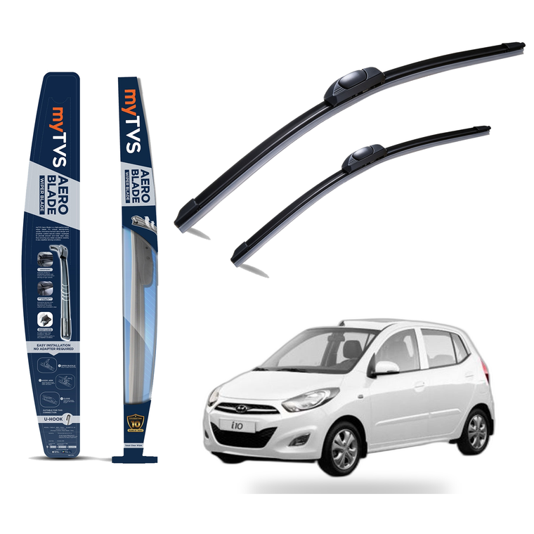 Frameless Wiper Blades for Hyundai i10 (22 x 16)