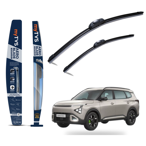 myTVS Frameless Wiper Blades for Kia Carens Clavis