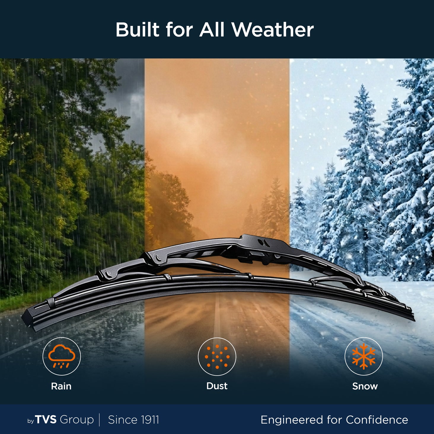 Wiper Blades for Tata Tiago (22 x 16) — image 12