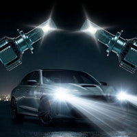 myTVS Hyperbeam Ultra 204W LED H4/H19 — twin bulbs and the beam on the road