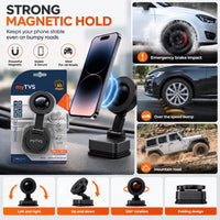 myTVS MH-4 magnetic car mobile holder