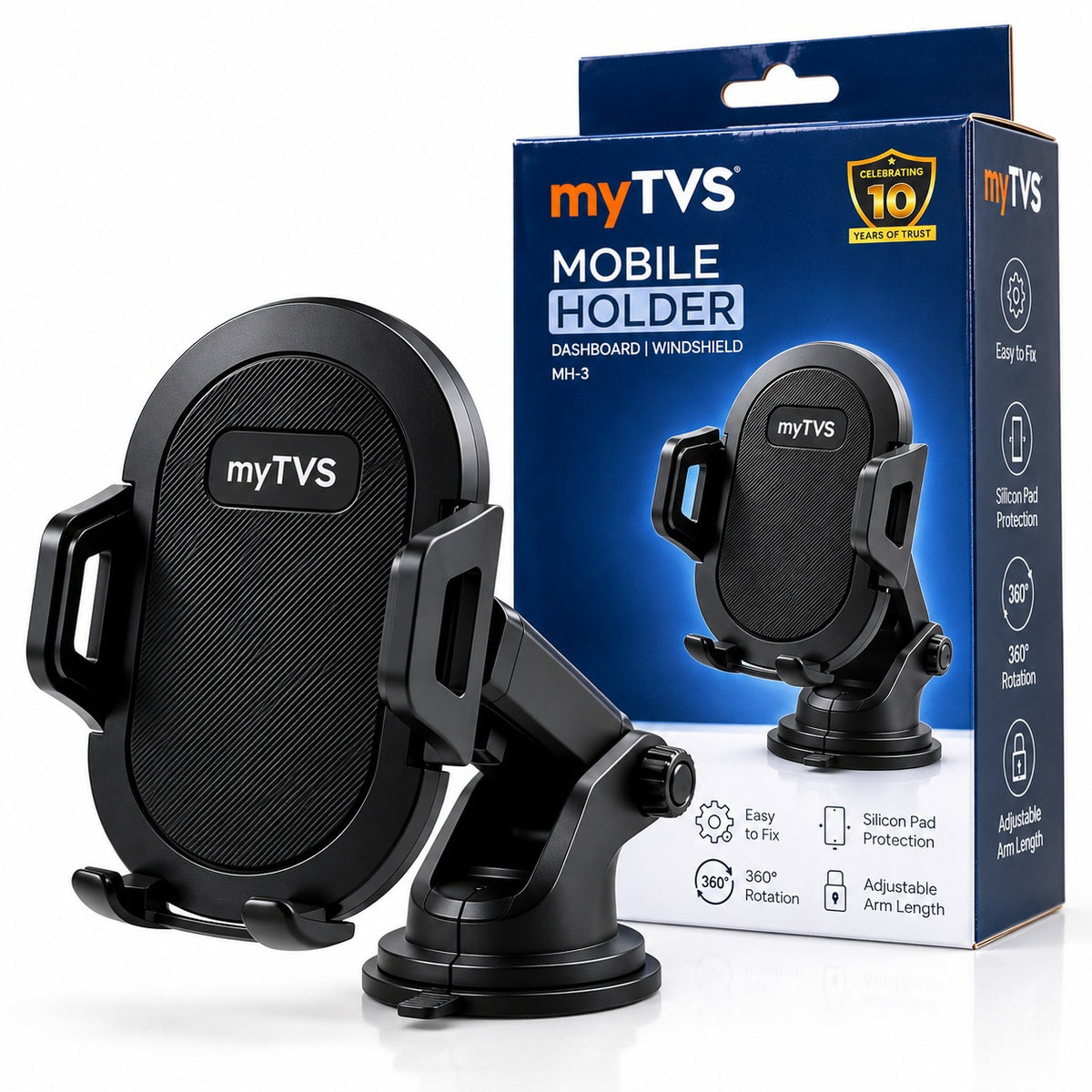 360° Car Mobile Holder | MH‑3 — view 6