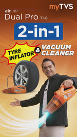 Load and play video in Gallery viewer, myTVS TI-8 Air Dual Pro 2-in-1 Vacuum Cleaner &amp; Tyre Inflator