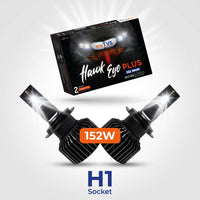 myTVS 152W LED headlight bulb — H1 socket