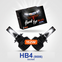 myTVS 152W LED headlight bulb — HB4 socket