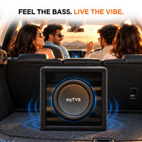 Vibe X 20.32 cm (8") Active Bass Box – feel the bass, live the vibe