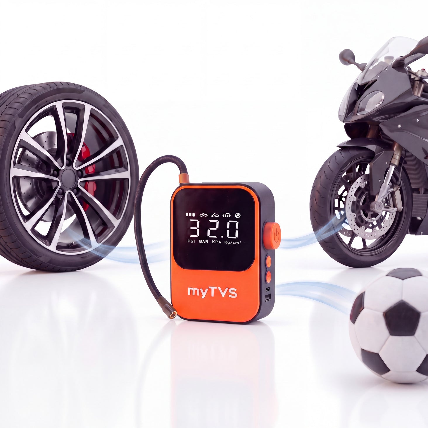 air-Go Wireless Tyre Inflator + Power Bank | WT‑1 — image 2