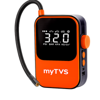 myTVS air-Go WT-1 wireless tyre inflator with power bank